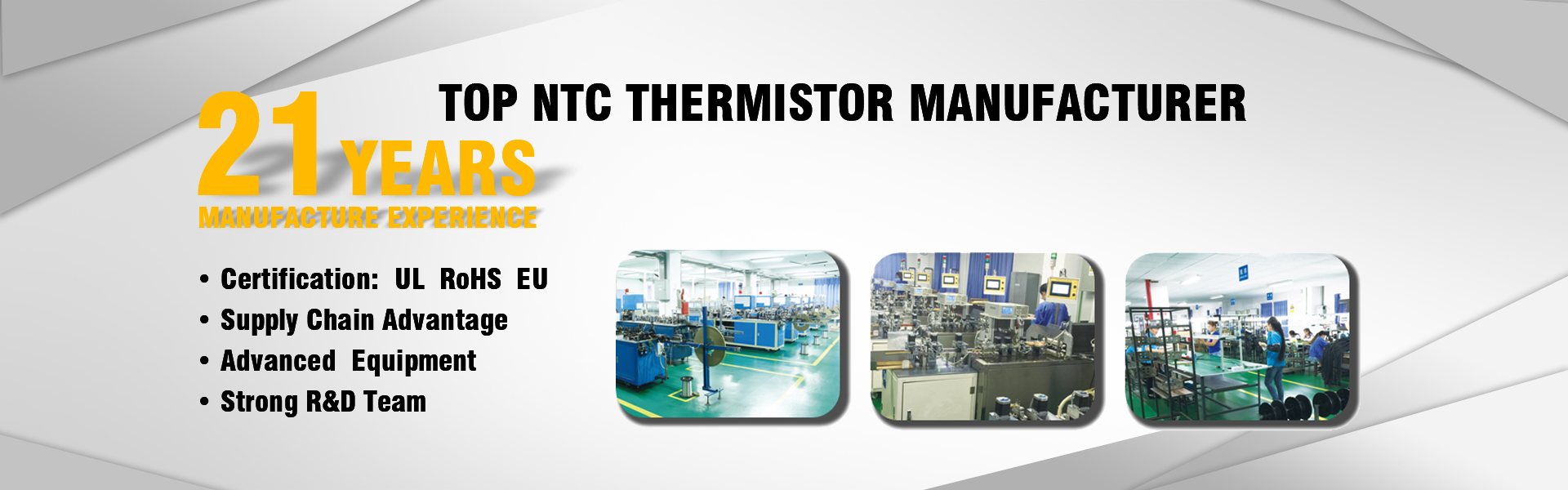 Fabricante de termistores NTC, sensor de temperatura, alta precisión,GUANGDONG XINSHIHENG TECHNOLOGY CO.,LTD